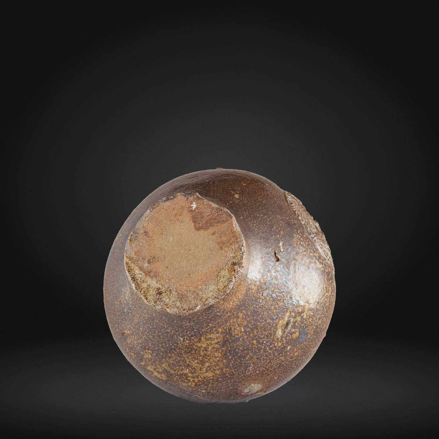 17th Century Bellarmine Bottle, Salt Glazed Witch Bottle - Frechen