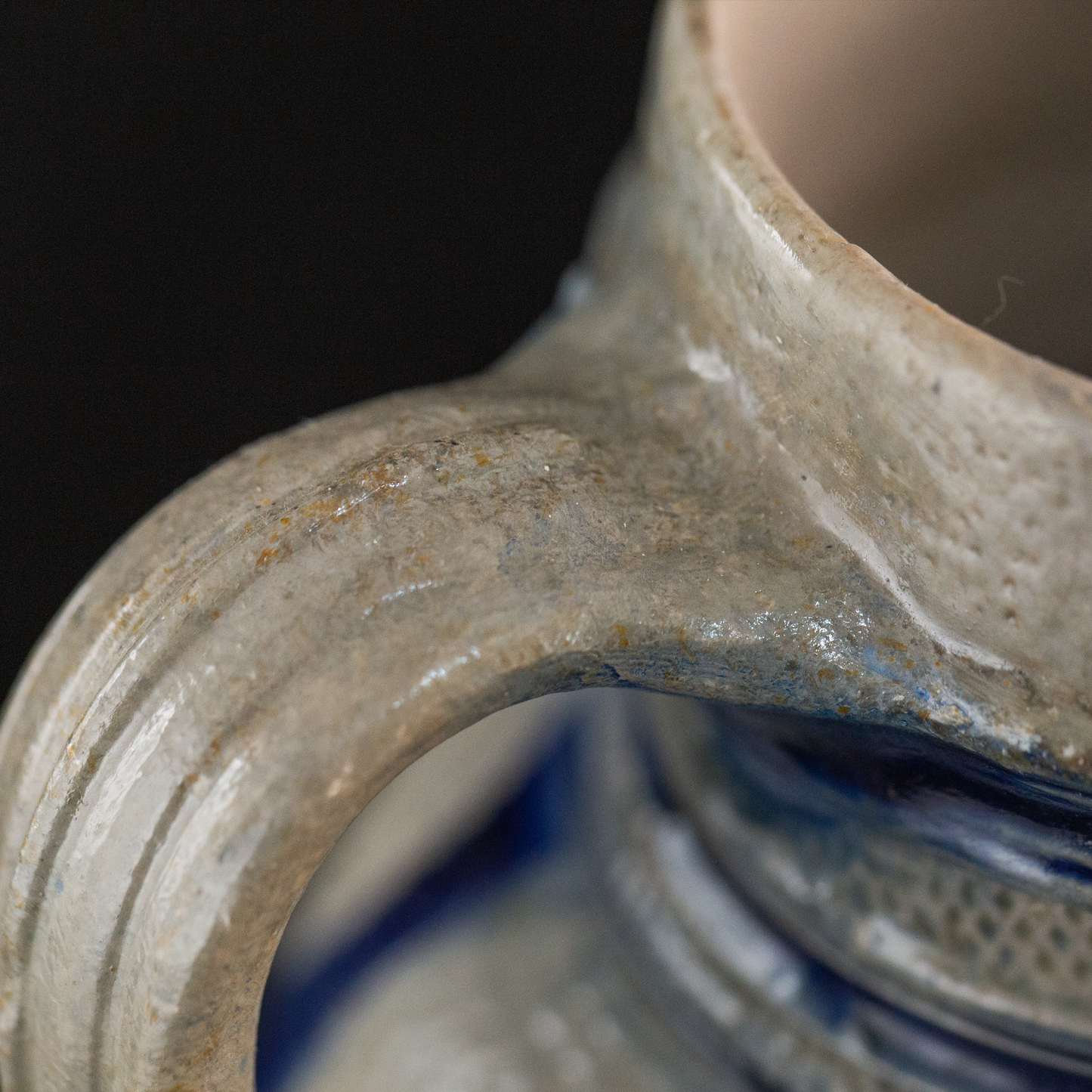 17th Century Westerwald Stoneware Jug c1640