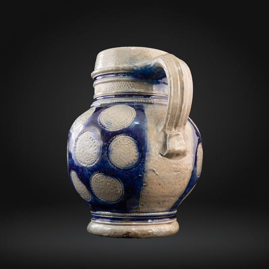 17th Century Westerwald Stoneware Jug c1640