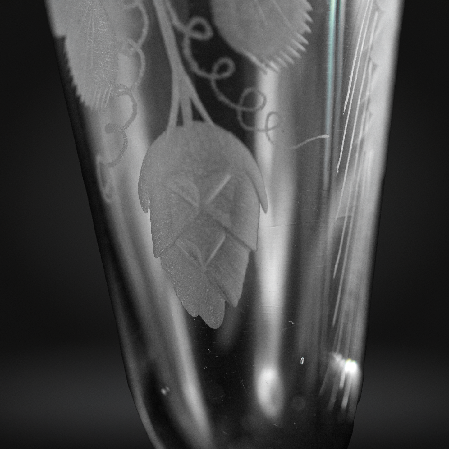 18th Century English Double Series Opaque Twist Ale Glass c1760