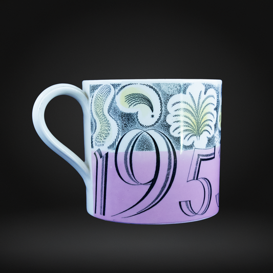 Eric Ravilious - Wedgwood Coronation Mug, 1953 Elizabeth II