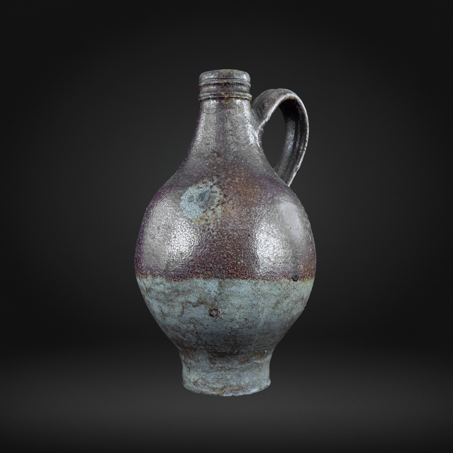 John Dwight, London Fulham Pottery - Late 17th Century Salt Glazed Bottle