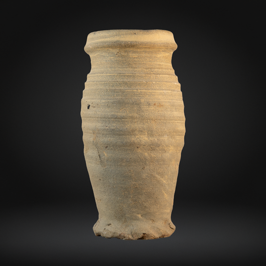 Medieval Near-Stoneware Tall Beaker - Siegburg, Germany 1300-1325