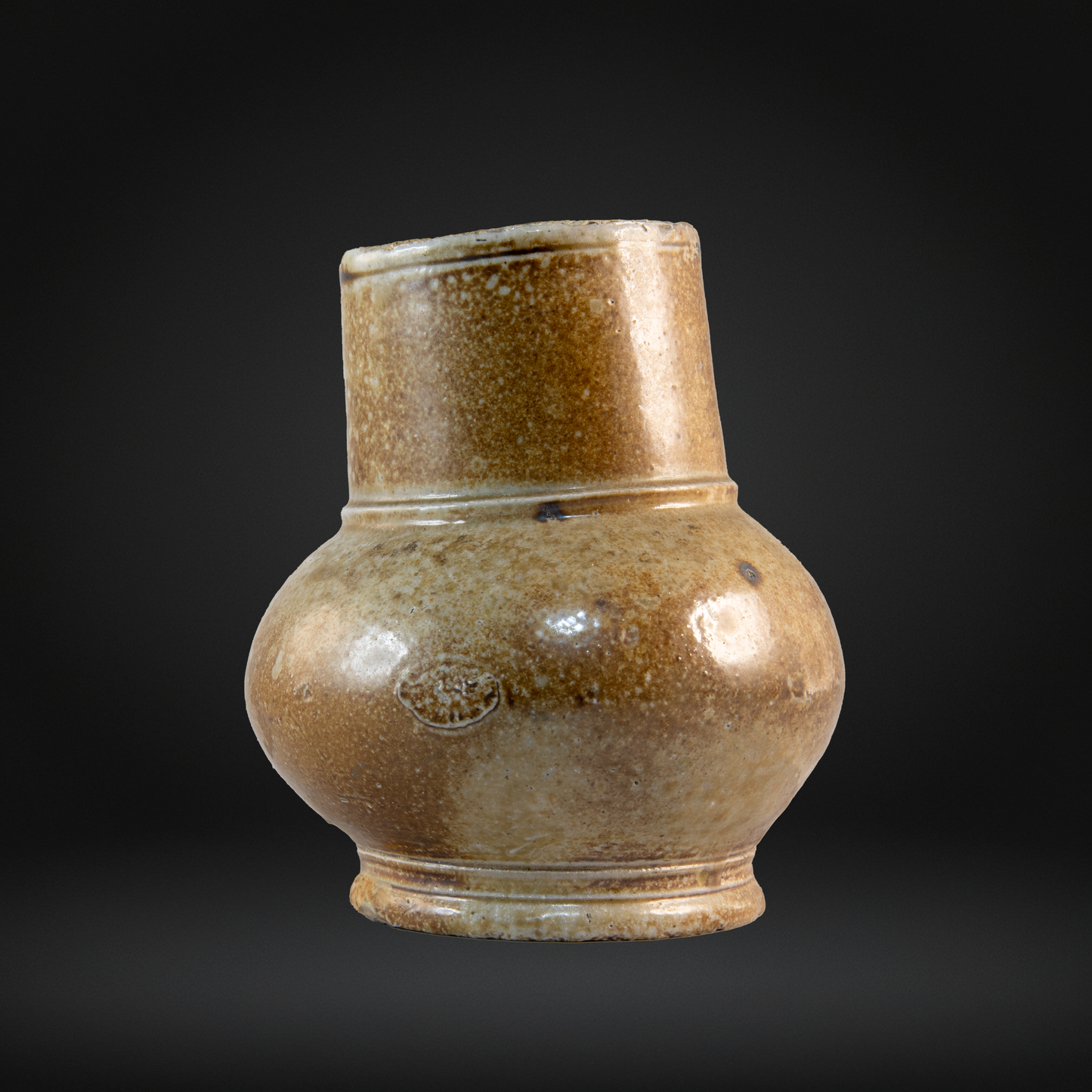 16th Century Salt Glaze Stoneware Drinking Gorge - Frechen