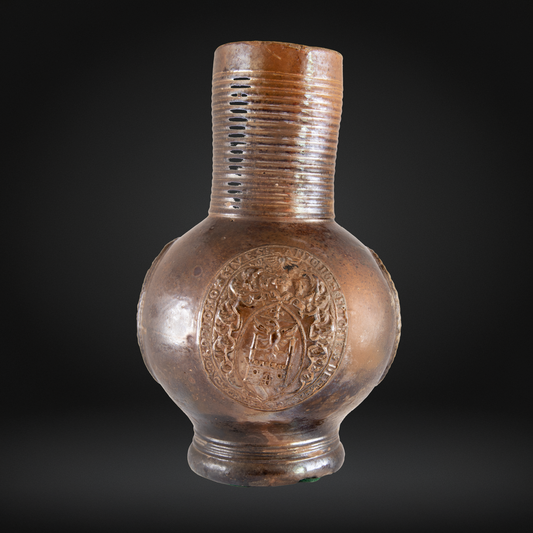 16th Century Raeren Stoneware Armorial Jug