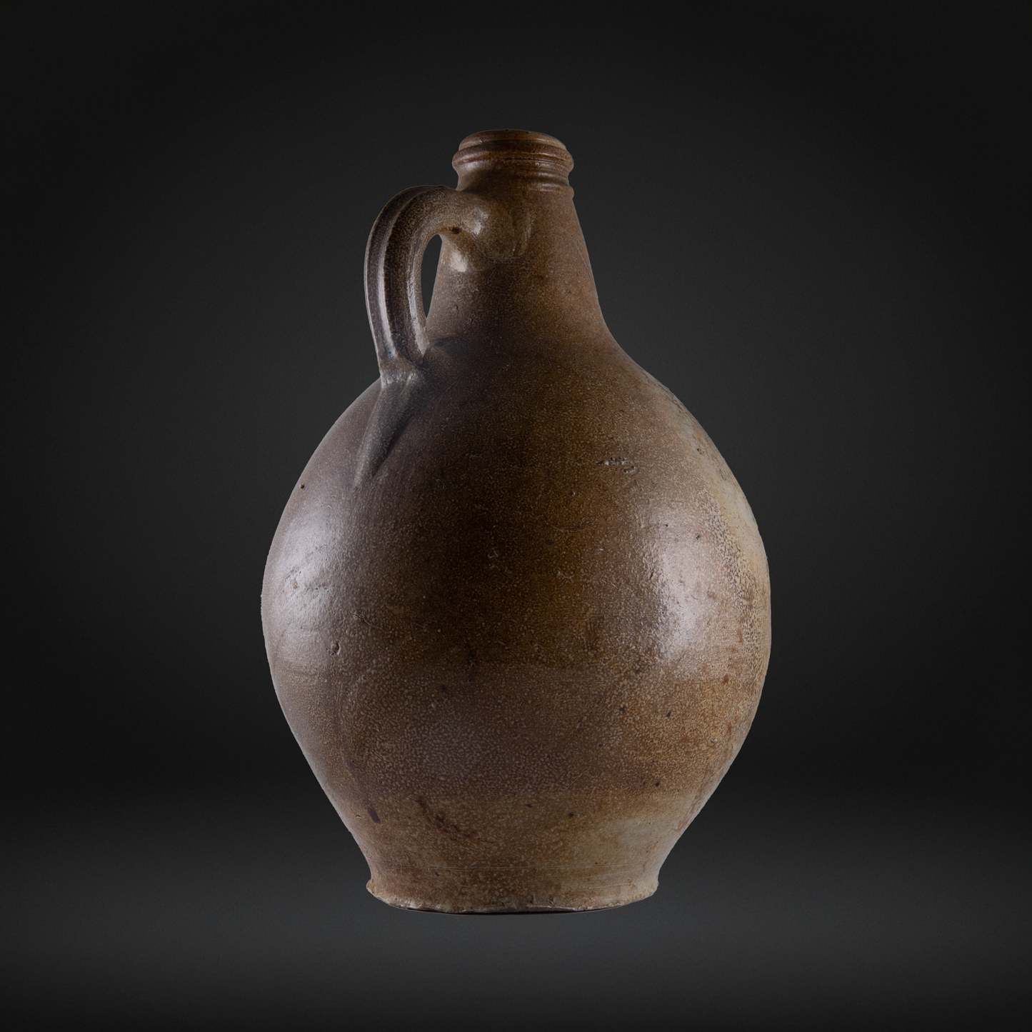 Antique Bellarmine Bottle - Frechen, Germany - 17th Century