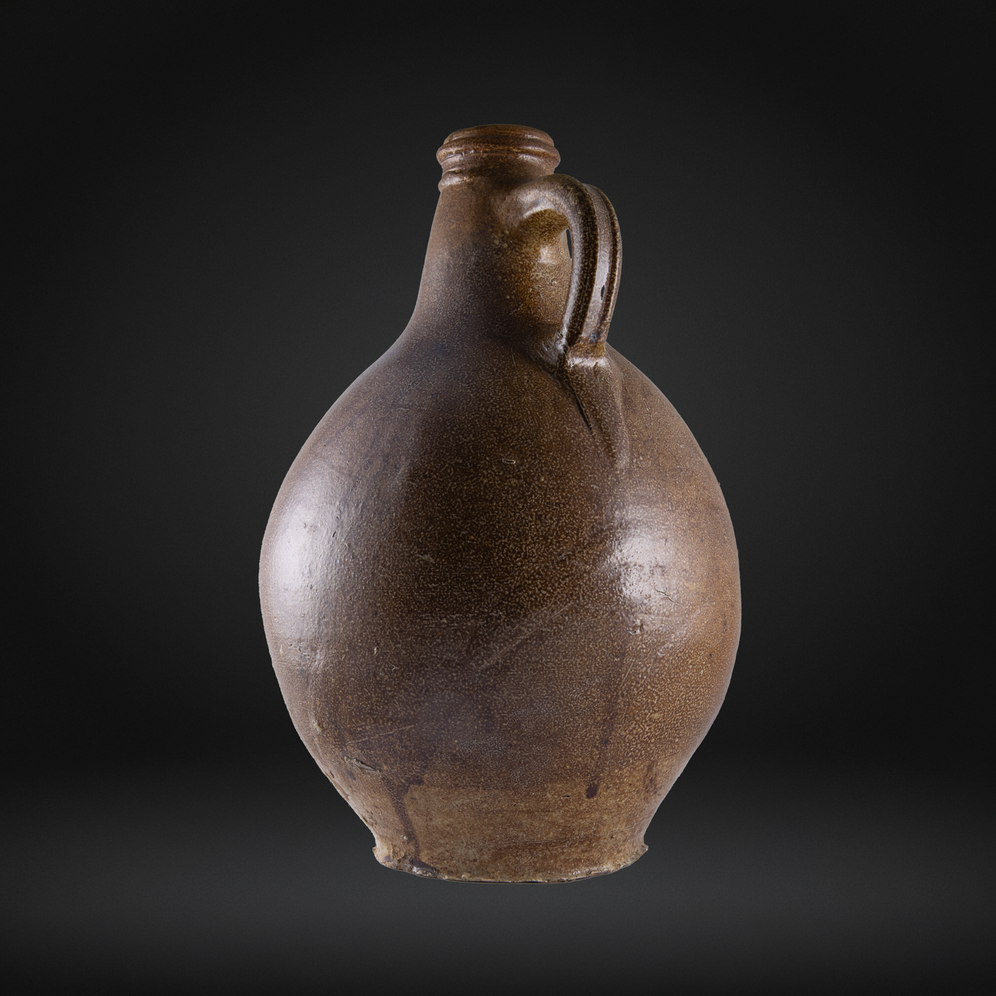 Antique Bellarmine Bottle - Frechen, Germany - 17th Century