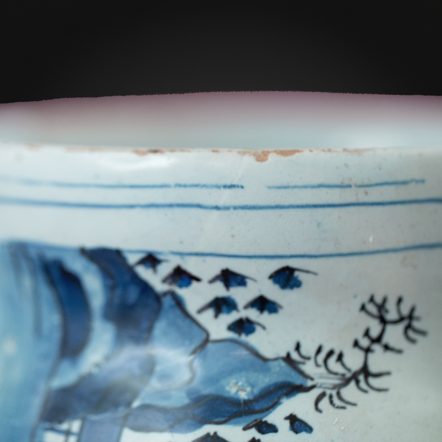 English Delftware Posset Pot c1680-1700
