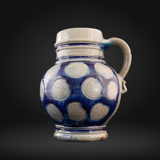 17th Century Westerwald Stoneware Jug c1640