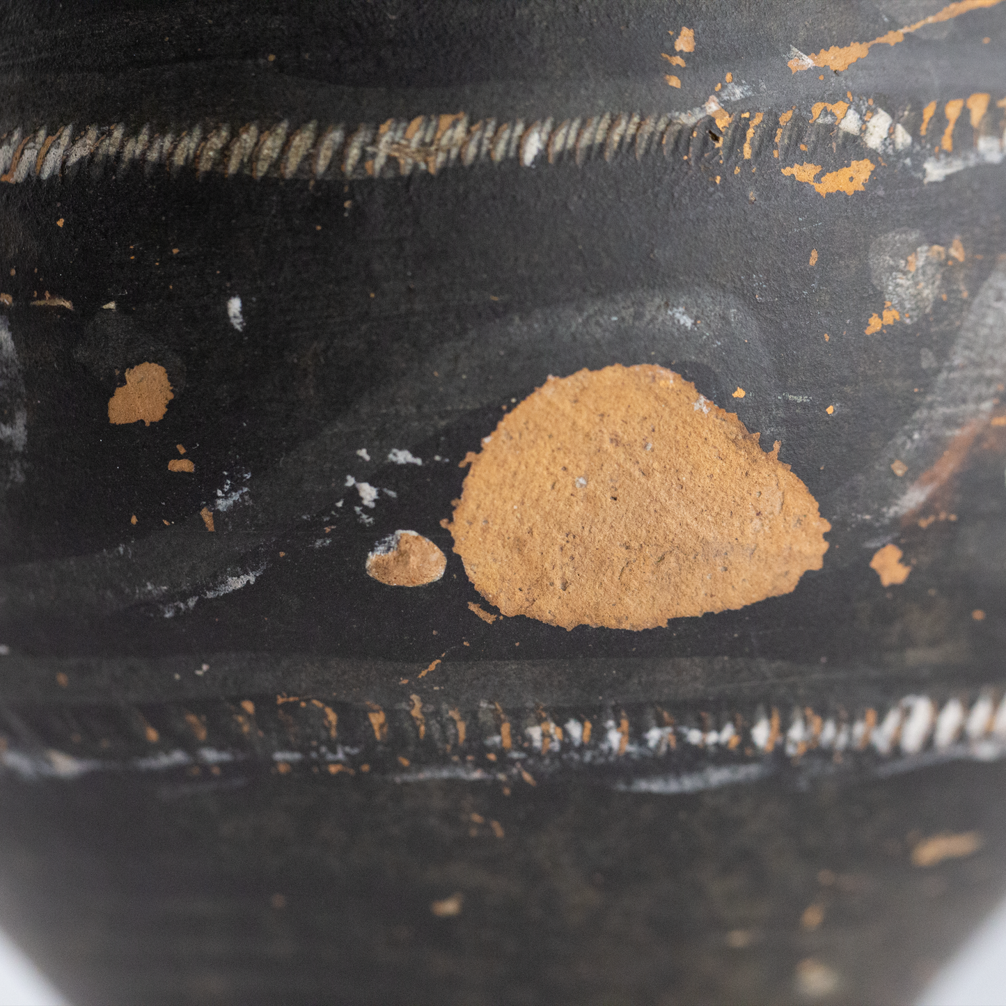 Inscribed Ancient Roman Terracotta Motto Beaker, FELIX - Trier 'Spruchbecher'