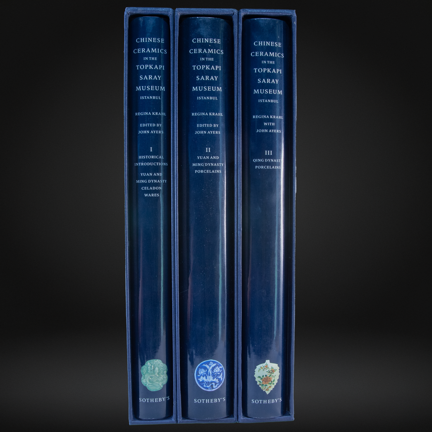 Chinese Ceramics in the Topkapi Saray Museum Istanbul: A Complete Catalogue (3 VOLUMES) ISBN: 9780856671845