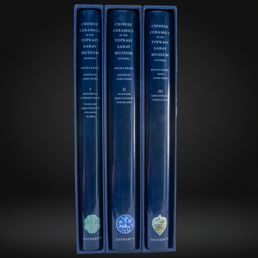 Chinese Ceramics in the Topkapi Saray Museum Istanbul: A Complete Catalogue (3 VOLUMES) ISBN: 9780856671845
