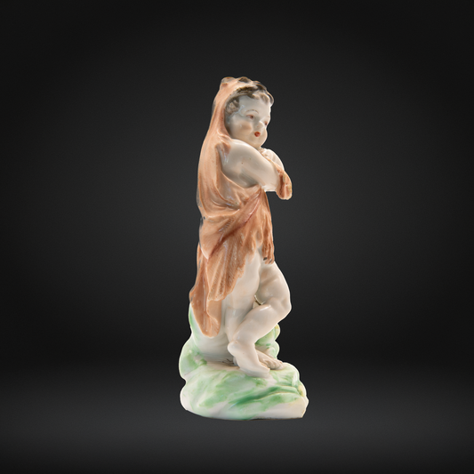 A Derby Porcelain Figure of the Infant Hercules, circa 1770