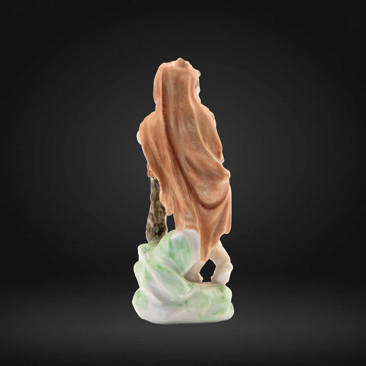 A Derby Porcelain Figure of the Infant Hercules, circa 1770