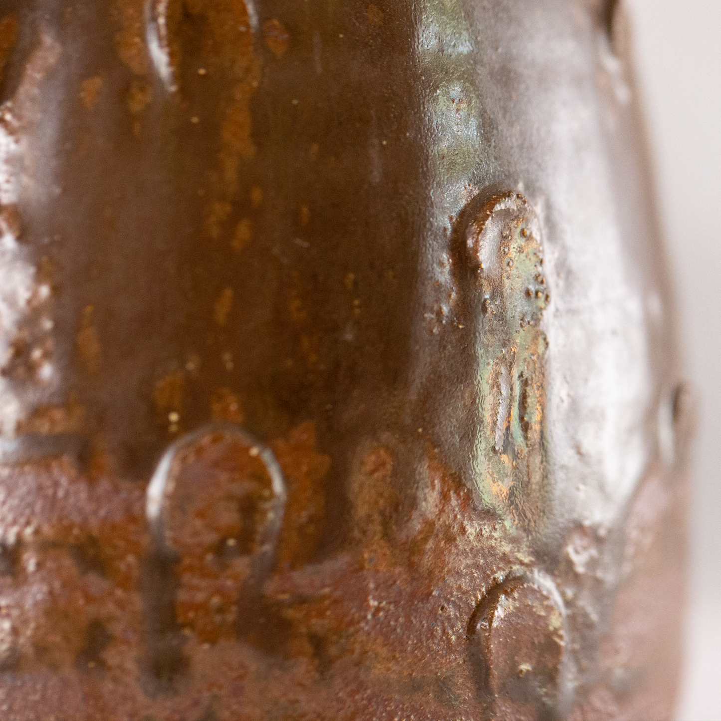 Jim Malone (b.1946) - Pellet Decorated Stoneware Jug - Lessonhall