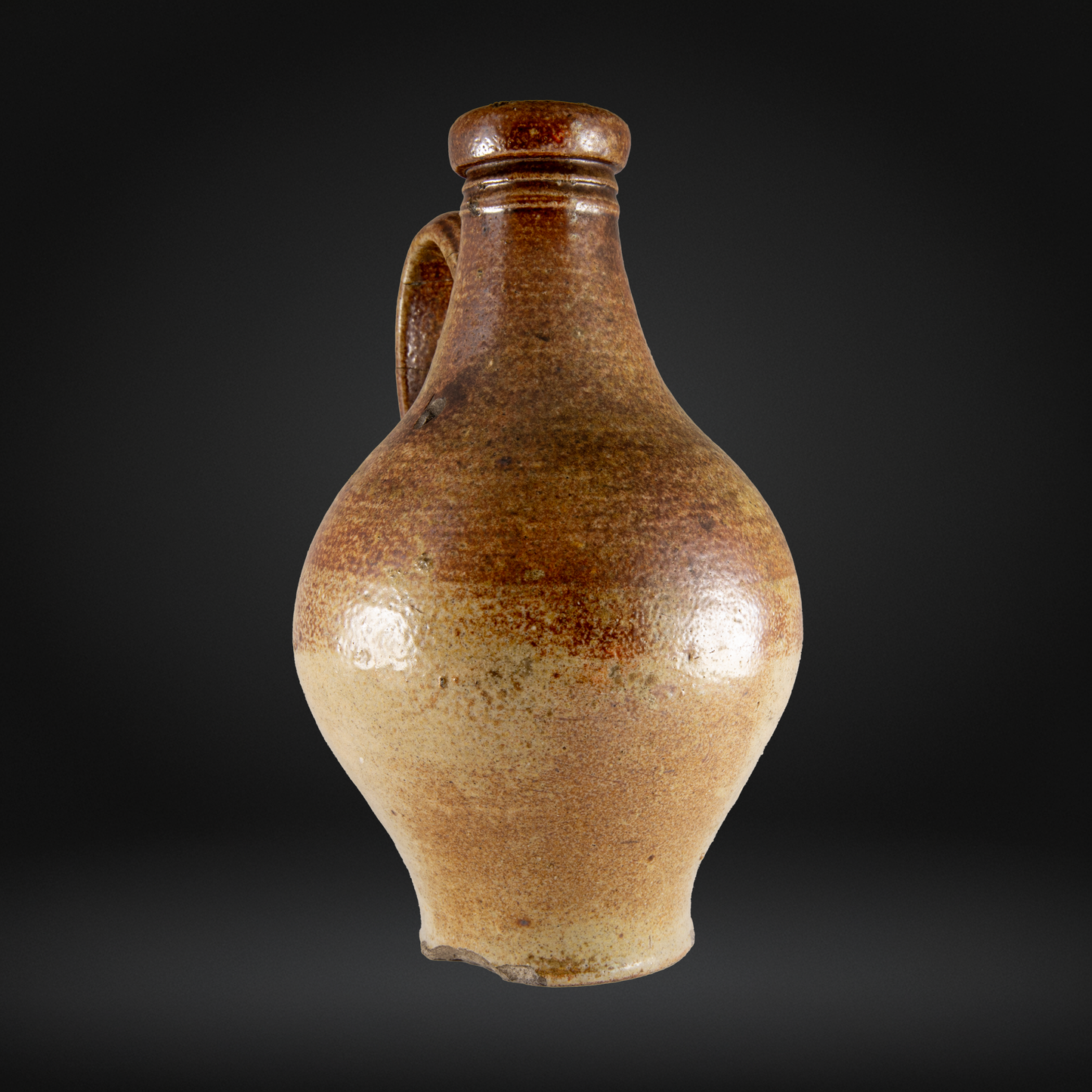 John Dwight, London Fulham Pottery - Salt Glazed Bottle