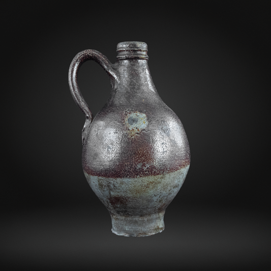 John Dwight, London Fulham Pottery - Late 17th Century Salt Glazed Bottle
