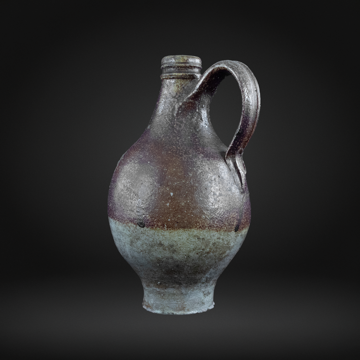 John Dwight, London Fulham Pottery - Late 17th Century Salt Glazed Bottle
