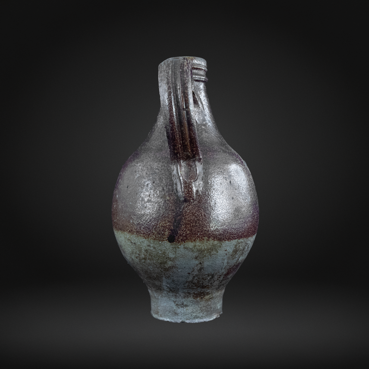 John Dwight, London Fulham Pottery - Late 17th Century Salt Glazed Bottle