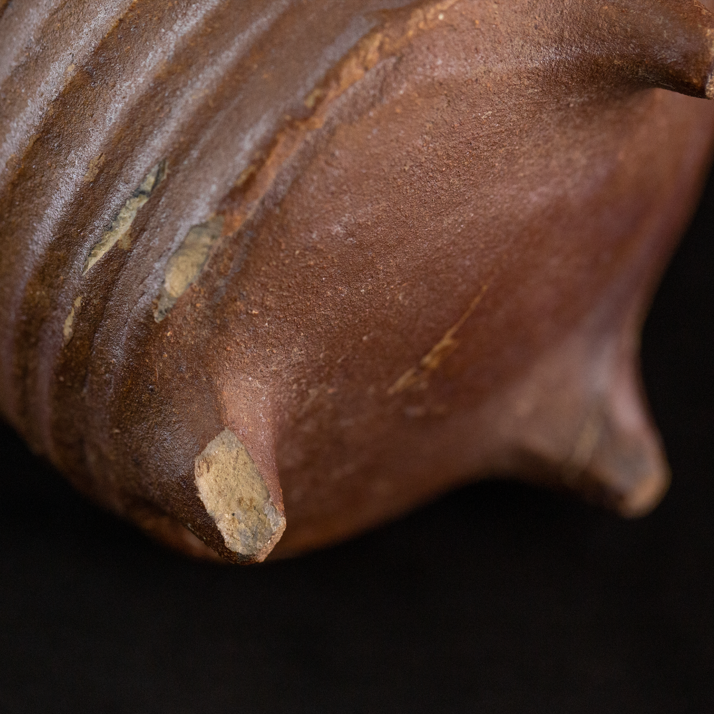 Medieval Pottery Tripod Jug - Langerwehe, 14th Century