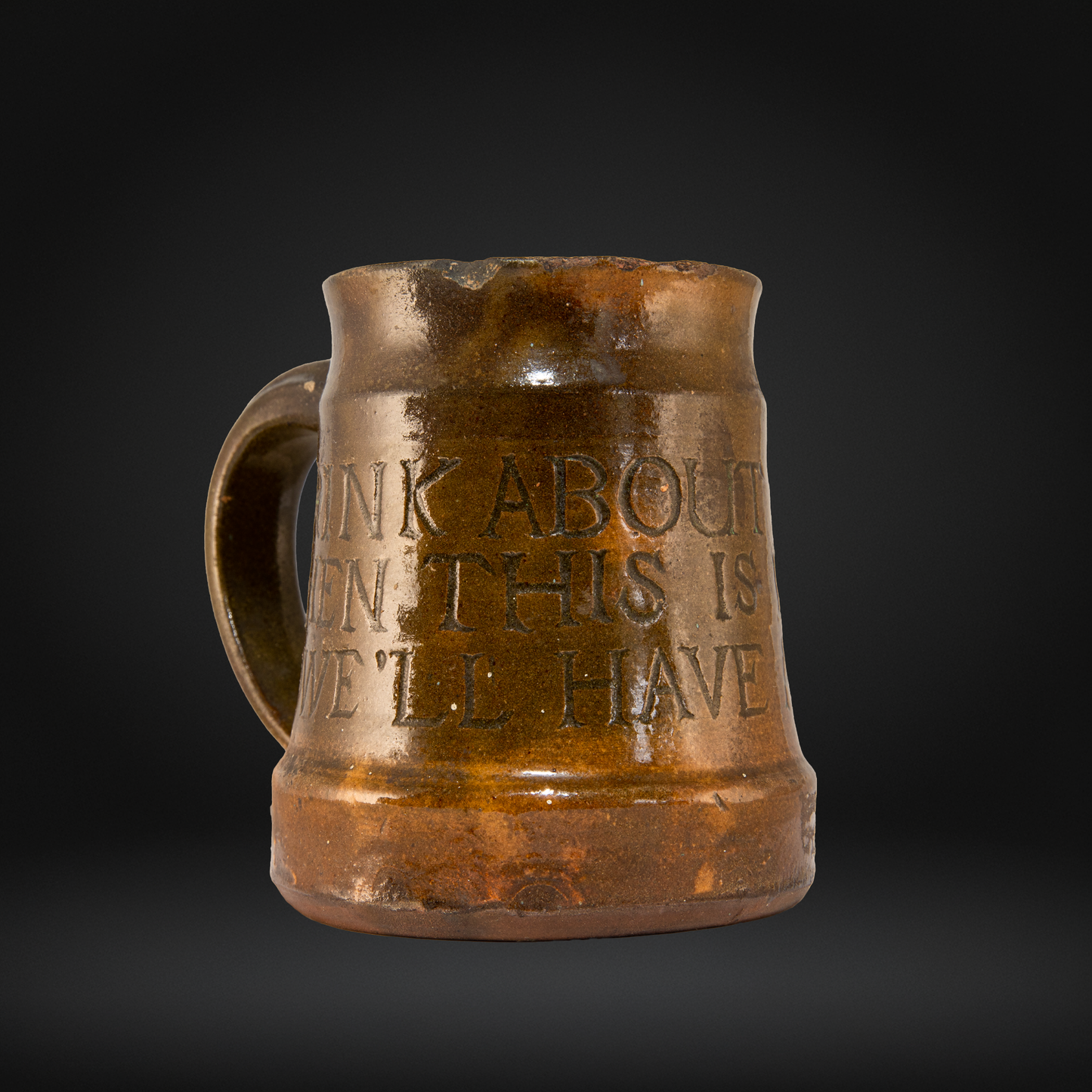 Michael Cardew (1901-1983) - Rhyme Tankard for Leach Pottery St Ives c1925