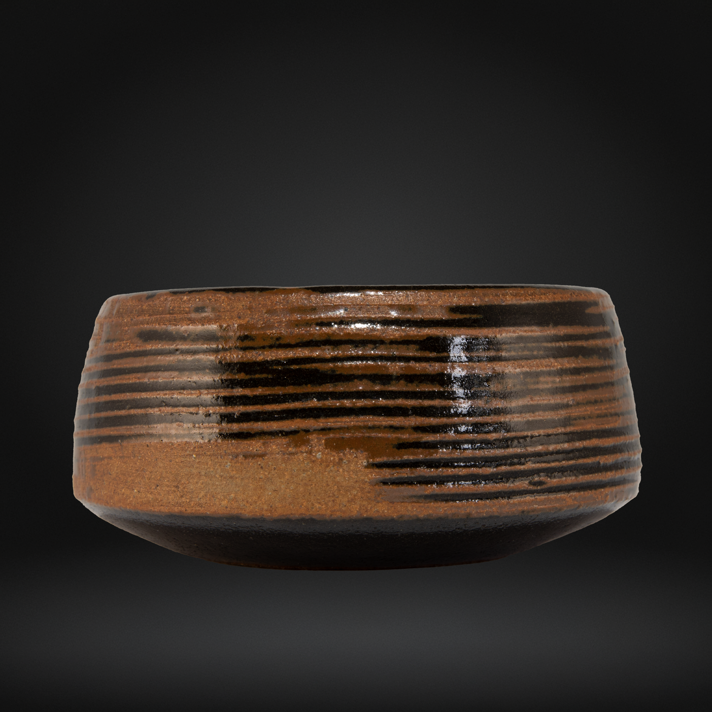 William (Bill) Marshall (1923-2007) - Mid-Century Footed Bowl, St Ives Leach Pottery