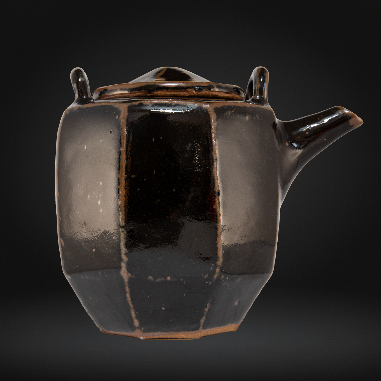 William (Bill) Marshall (1923-2007) - Mid-Century Faceted Tea Pot