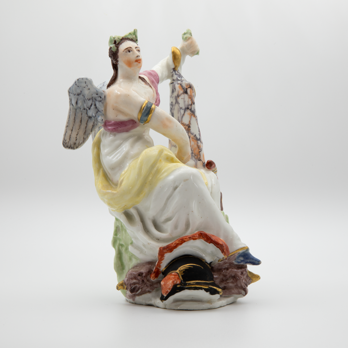 Early Bow Porcelain Figure of Polyhymnia or Calliope Circa 1750–1754