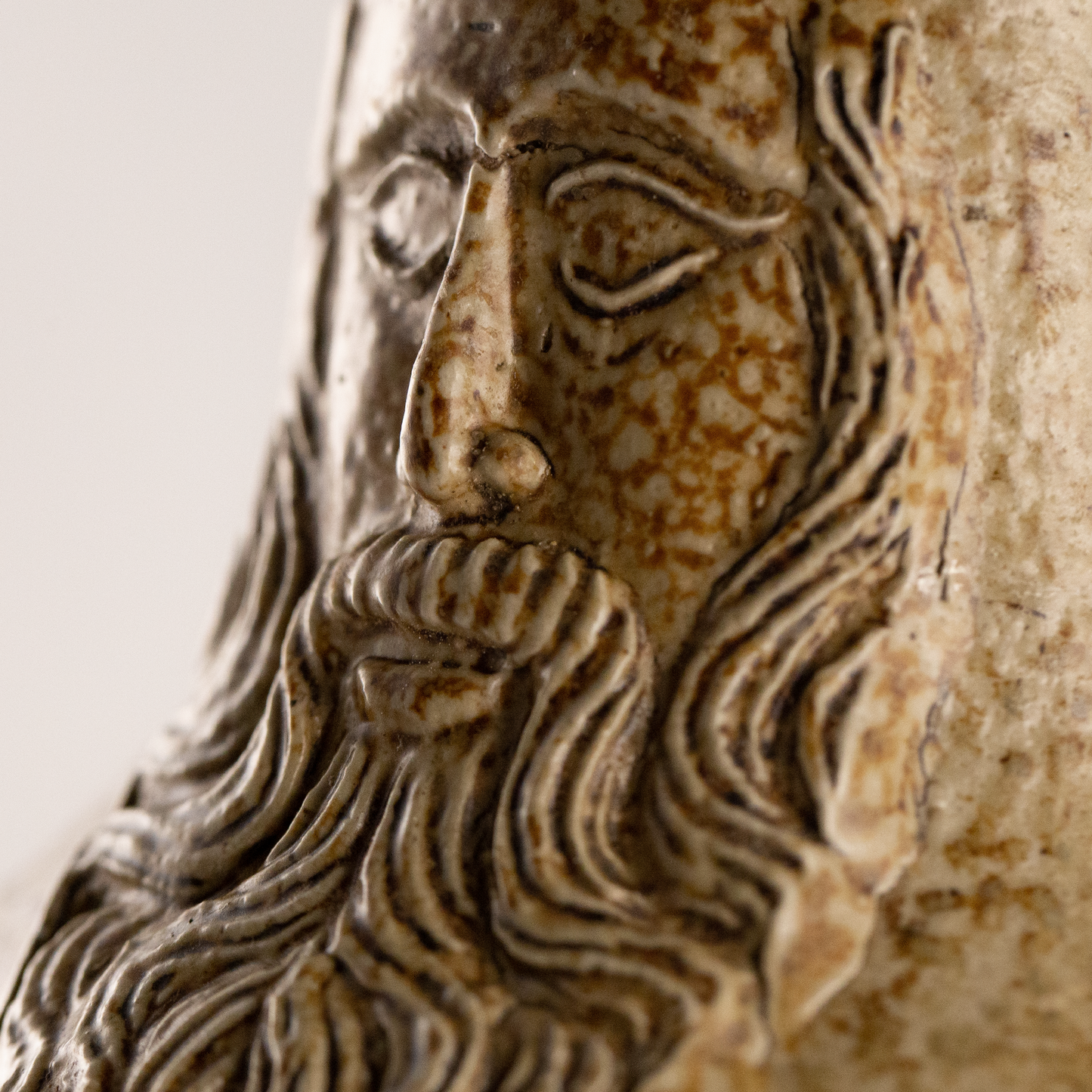 16th Century Bellarmine Bottle, ELIZABETH I Coat of Arms