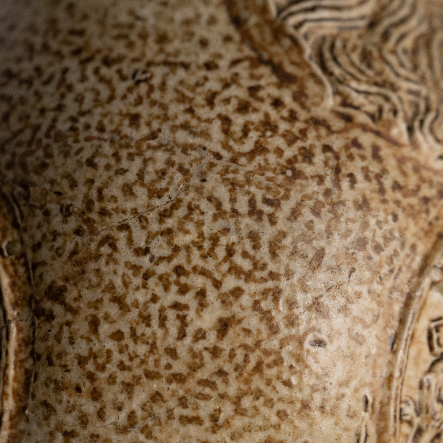 16th Century Bellarmine Bottle, ELIZABETH I Coat of Arms