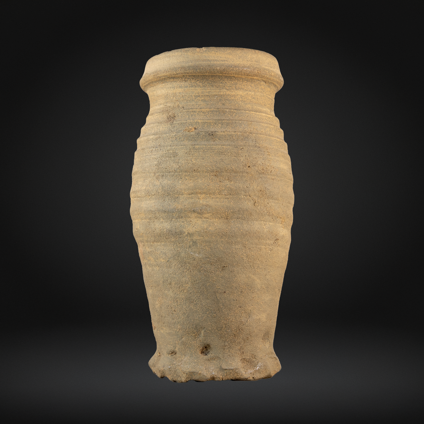 Medieval Near-Stoneware Tall Beaker - Siegburg, Germany 1300-1325