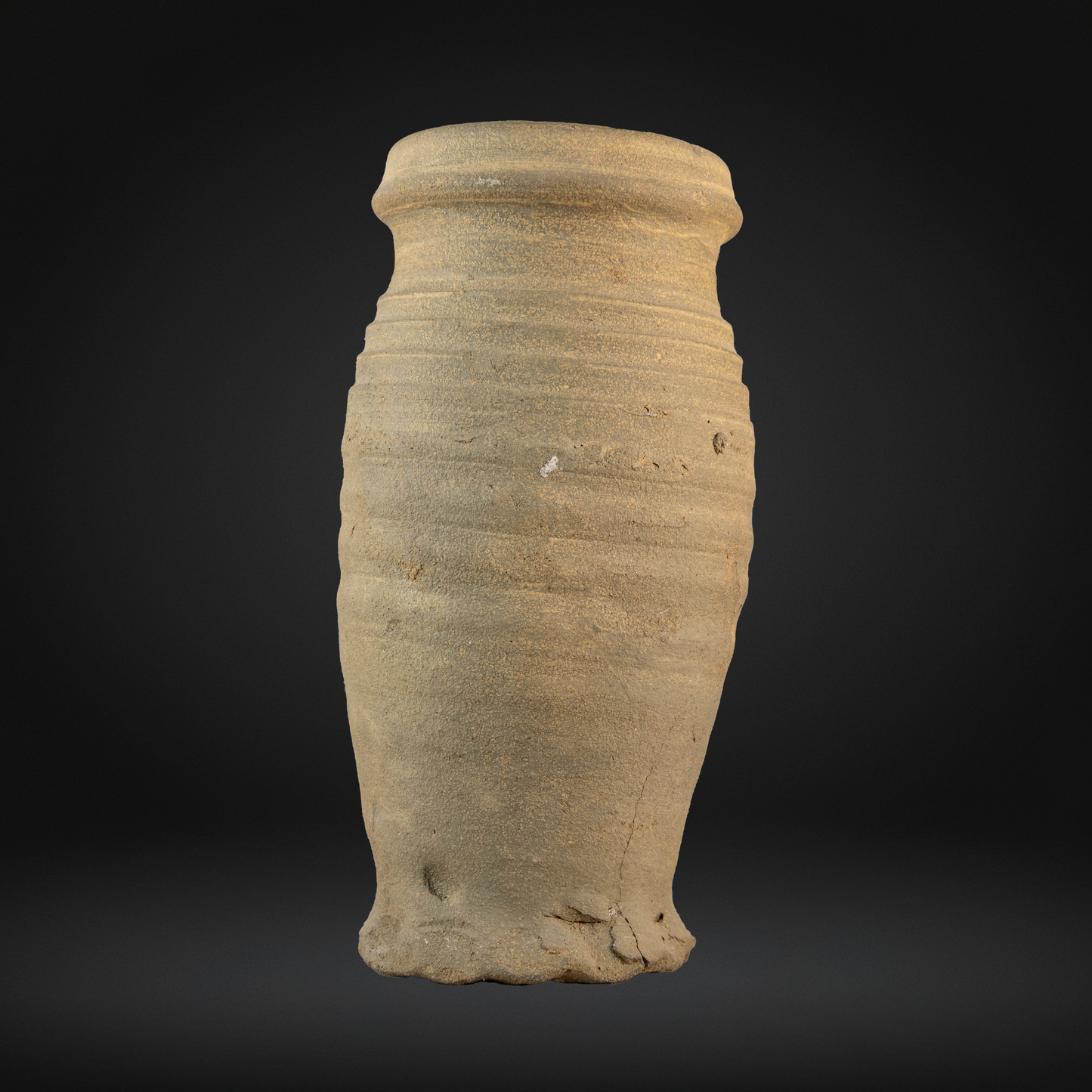 Medieval Near-Stoneware Tall Beaker - Siegburg, Germany 1300-1325
