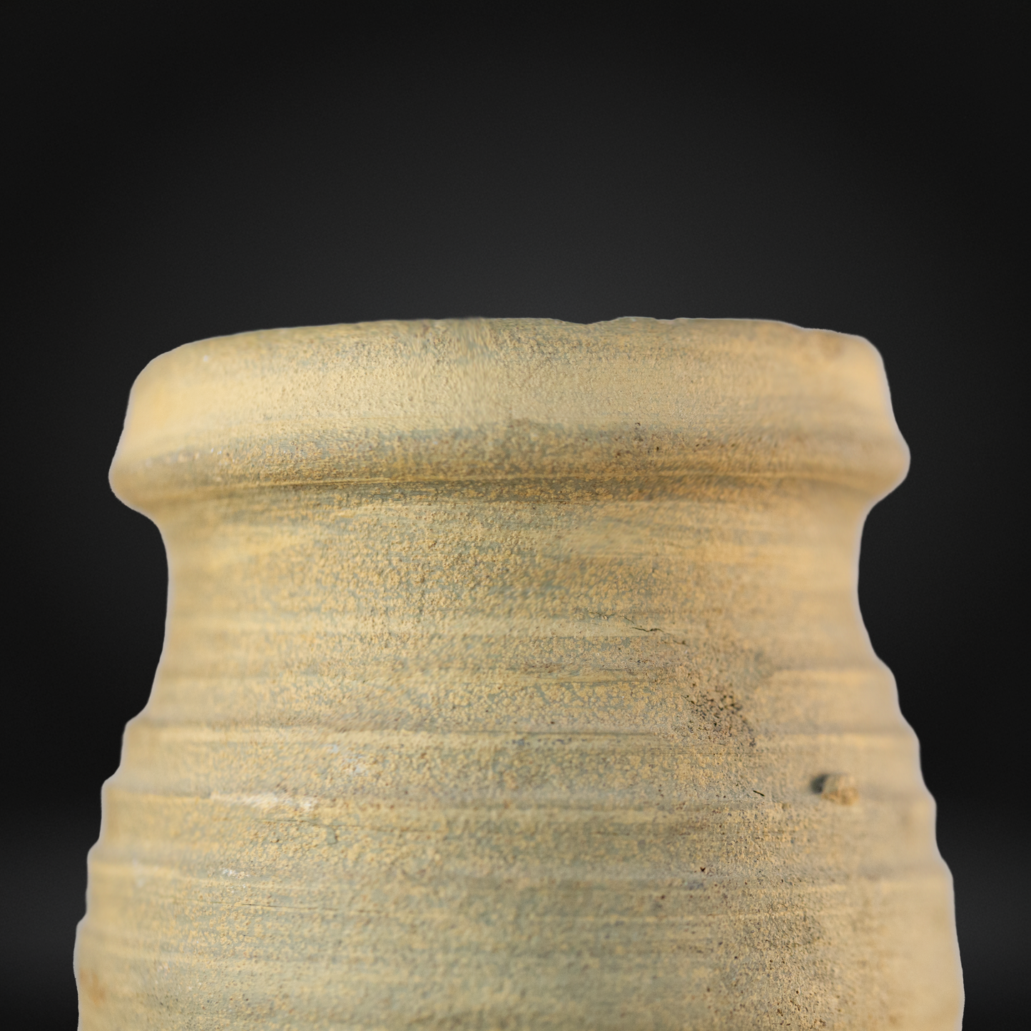 Medieval Near-Stoneware Tall Beaker - Siegburg, Germany 1300-1325