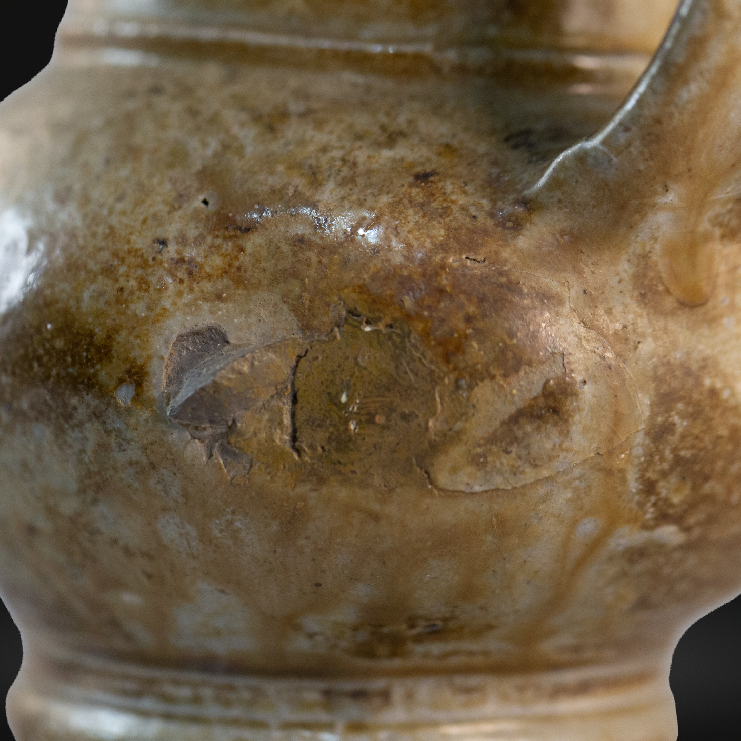 16th Century Salt Glaze Stoneware Drinking Gorge - Frechen
