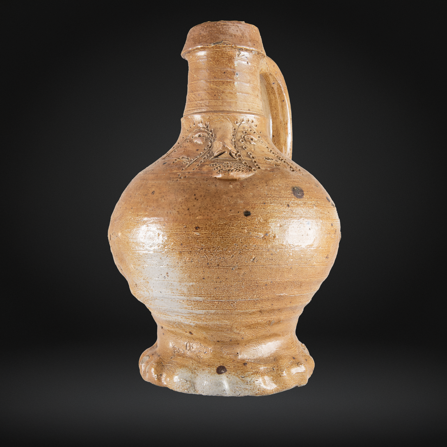 Raeren 'Pointy Nose' Spitznase Jug c1500
