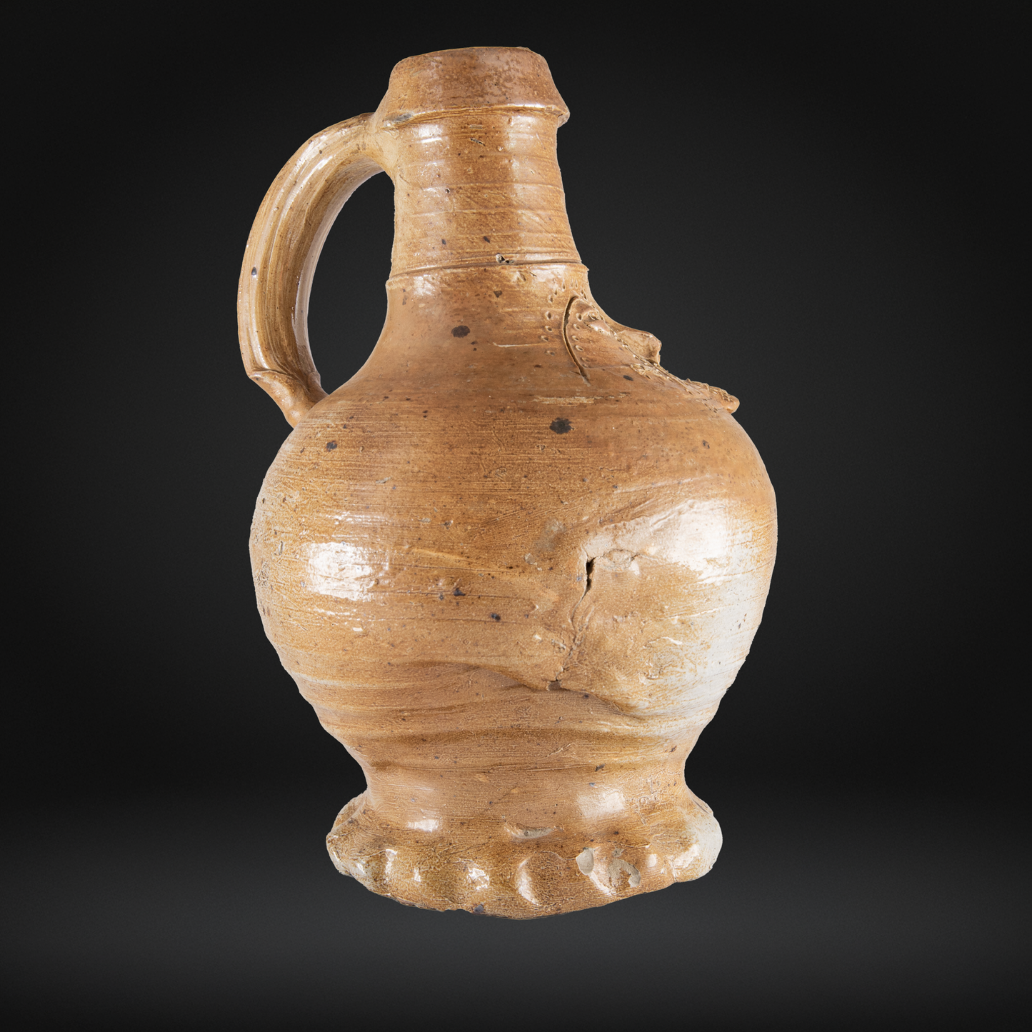 Raeren 'Pointy Nose' Spitznase Jug c1500