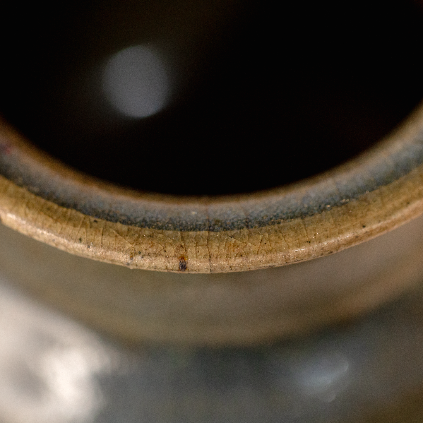 Shoji Hamada (1894-1978) for Leach Pottery 1920-22, Yuan Jun Yao Glaze Censor