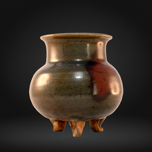 Shoji Hamada (1894-1978) for Leach Pottery 1920-22, Yuan Jun Yao Glaze ...