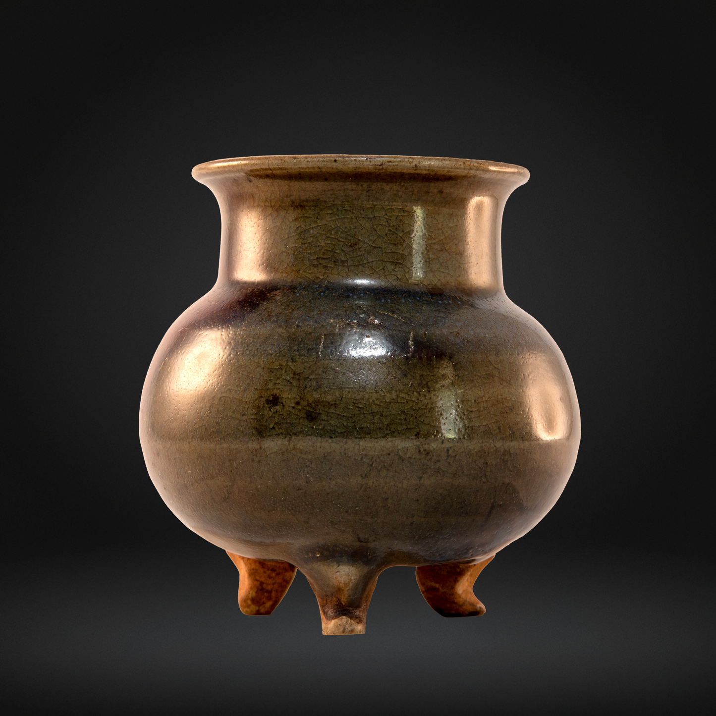 Shoji Hamada (1894-1978) for Leach Pottery 1920-22, Yuan Jun Yao Glaze Censor