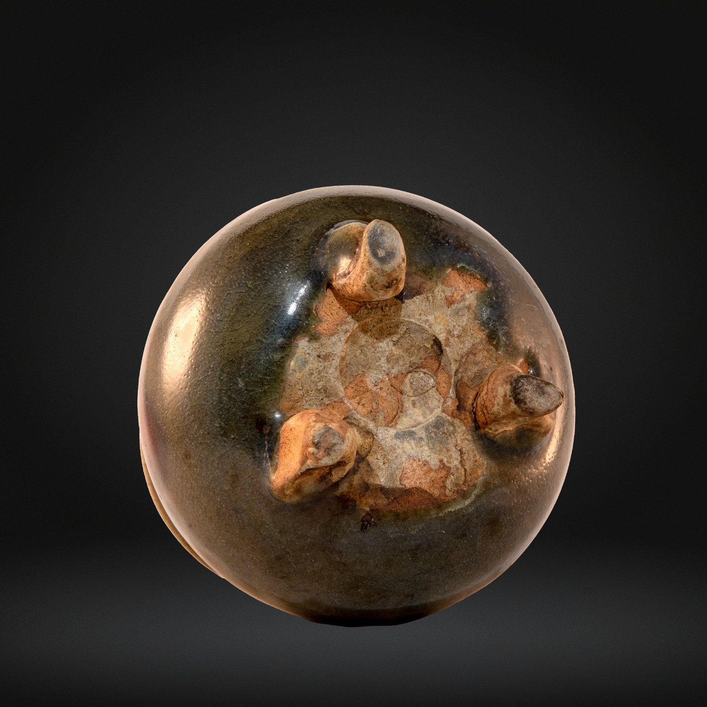 Shoji Hamada (1894-1978) for Leach Pottery 1920-22, Yuan Jun Yao Glaze Censor